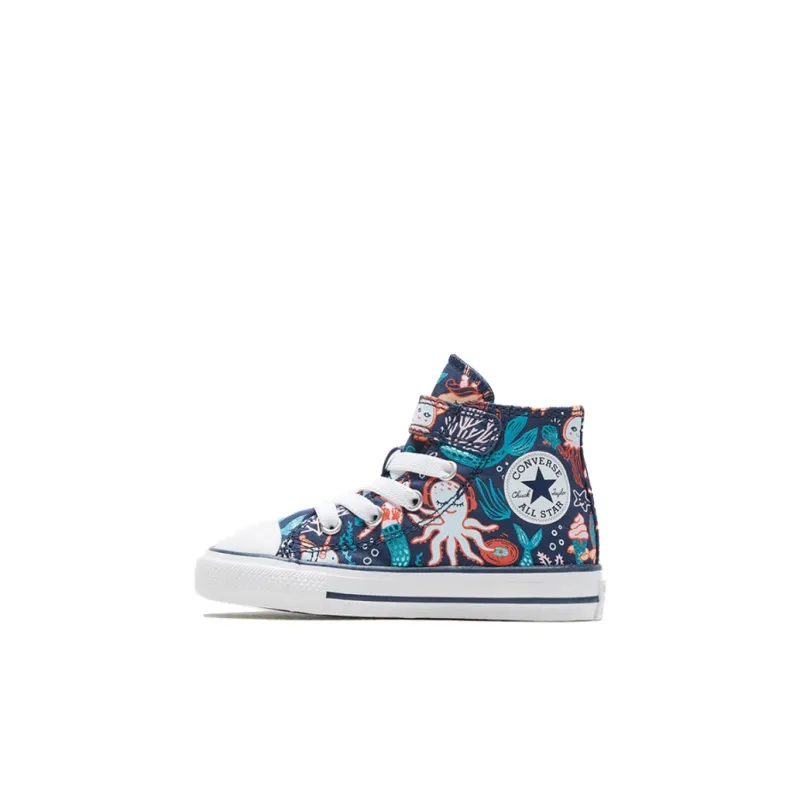 Converse Chuck Taylor All Star Underwater Party High Top Toddler Shoes Blue Infant And Toddler-0