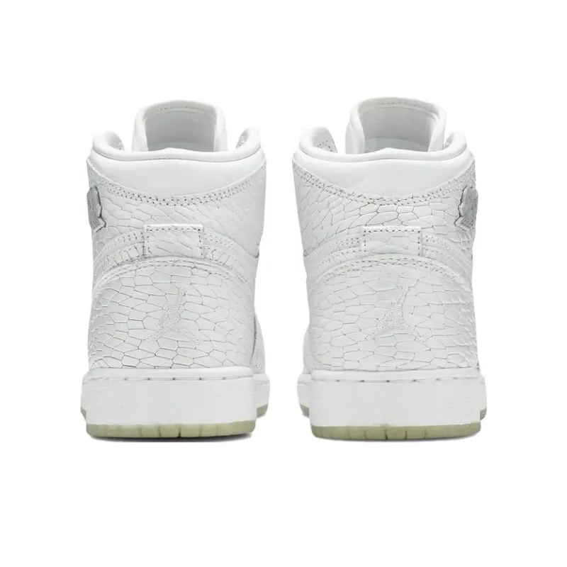 Jordan 1 Retro High Heiress Pure Platinum GS-3