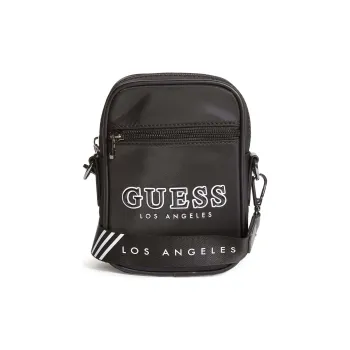 GUESS Nylon Shoulder Bag Crossbody Bag Men's Black