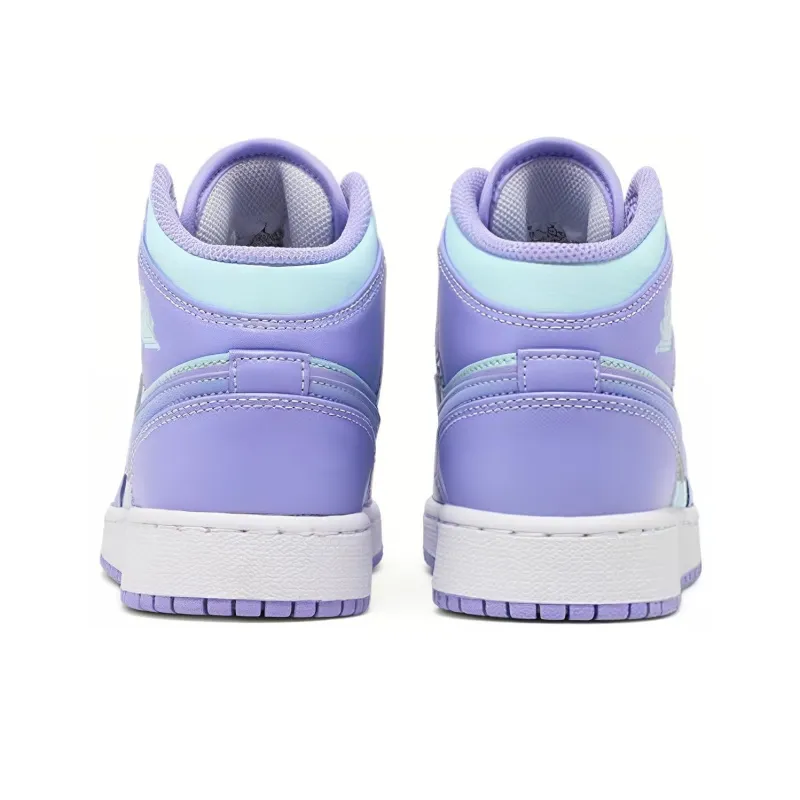 Jordan 1 Mid GS Purple Pulse-2