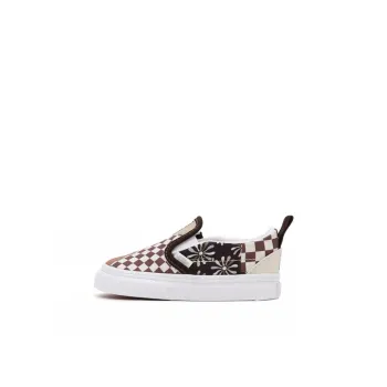 Vans Divine Energy Classic Slip On Velcro Cream Brown White