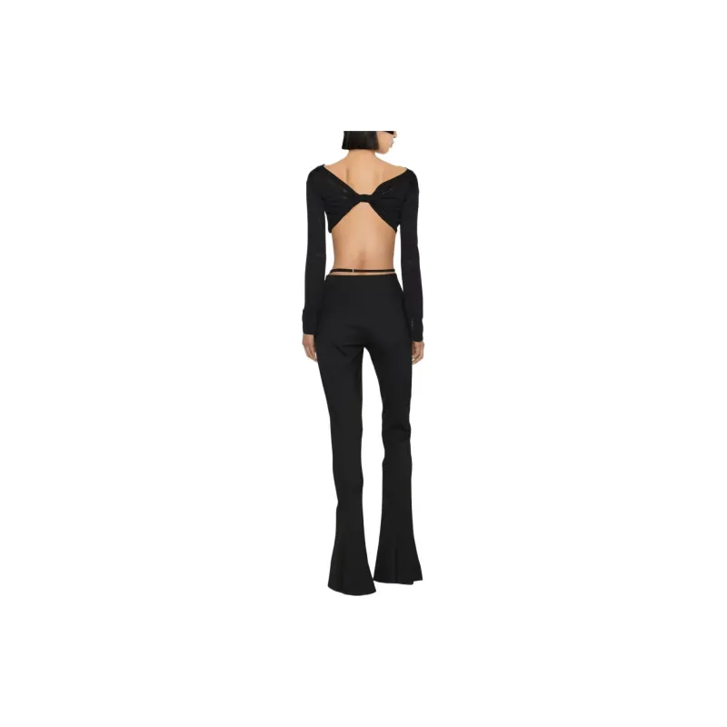 Jacquemus Le Cardigan Soli 'Black'-2