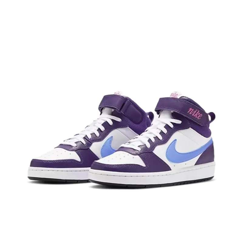 Nike Court Borough Mid 'White Purple Blue' GS-2