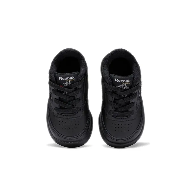Reebok Club C Toddler 'Triple Black'-3