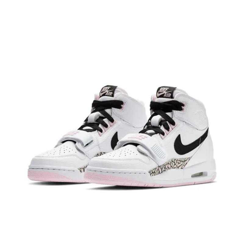 Jordan Legacy 312 White Black Pink Foam GS-2