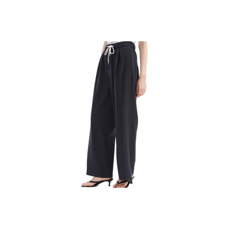 BASIC HOUSE Casual Pants Women's Gray-1