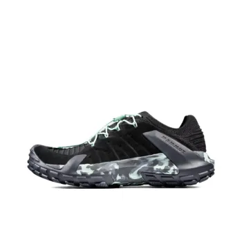 MAMMUT Hueco 2 Anti Slip Wear Resistant Low Top Outdoor Shoes Women's Black Green
