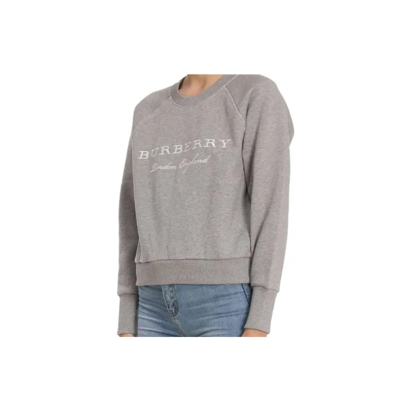 Burberry Sweatshirt Women's Gray-3