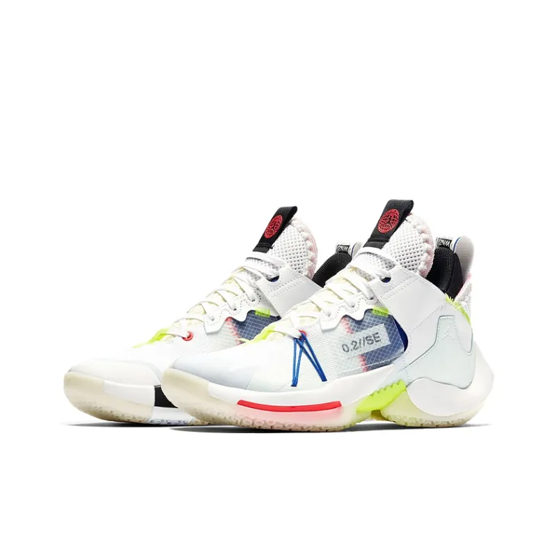 Jordan Why Not Zer0.2 SE 'The City Tour' Low-Top Children's Basketball Shoes Gray Teenagers-2