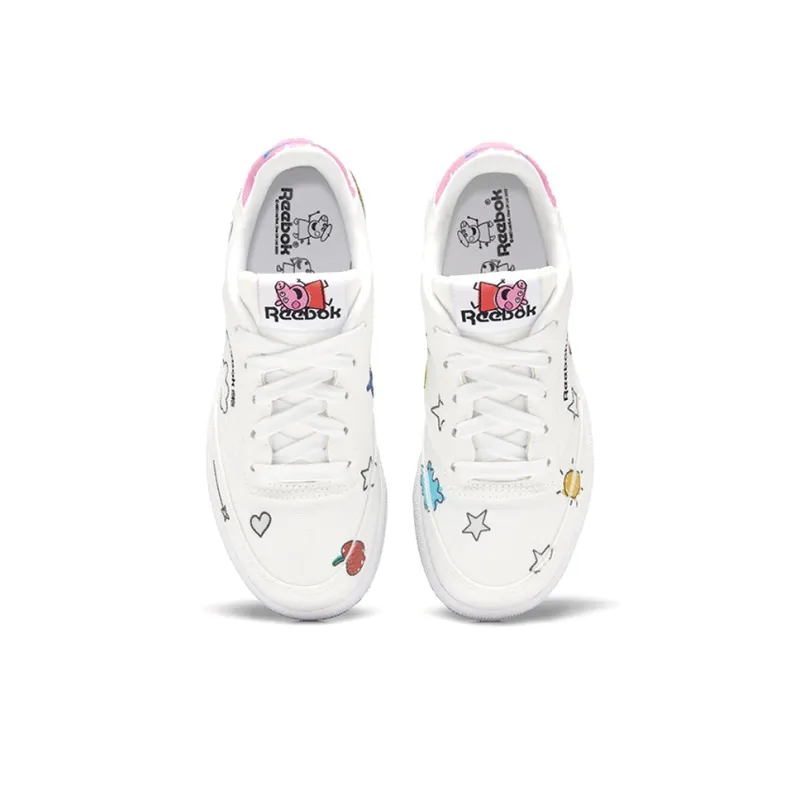 Reebok Peppa Pig X Club C Slip-On 4 J 'Play Dreamy'-3