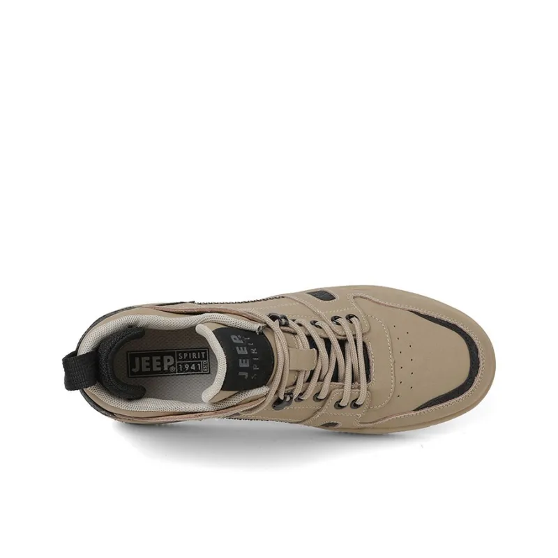 JEEP SPIRIT Skateboard Shoes Men Low Top Tibetan Antelope-5