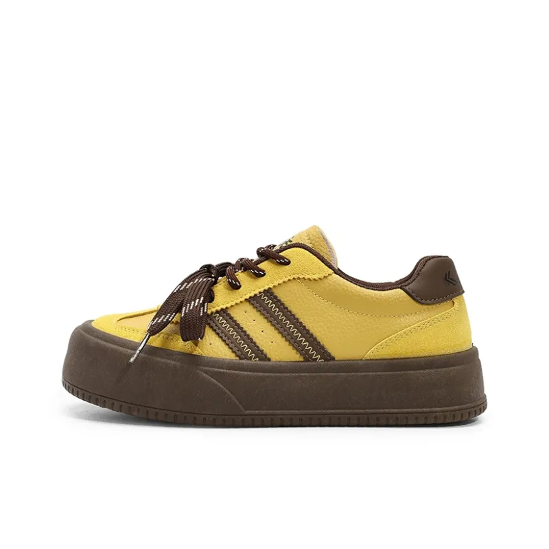 Dafu Leaps Forward German Army Trainers Anti-Slip And Wear-Resistant Breathable Low-Top Skateboard Shoes Women's-6