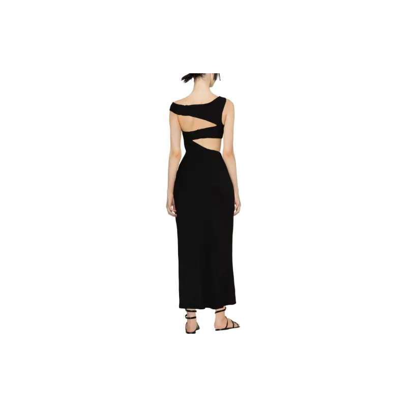 Staud Sleeveless Dresses Women's Black-2