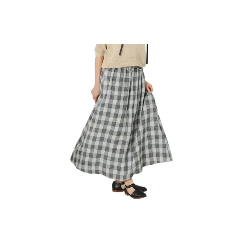 Beams Casual Long Skirts Women's-11