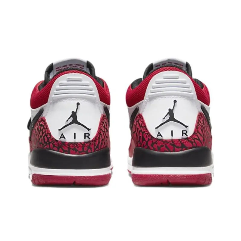 Jordan Legacy 312 Low White Gym Red GS-4