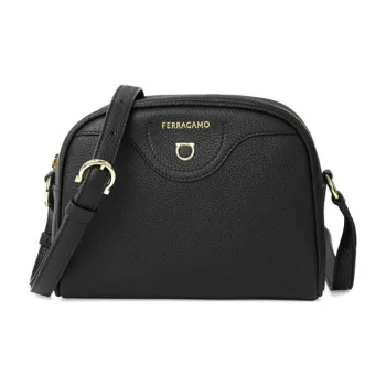 Ferragamo Travel Camera Crossbody Black