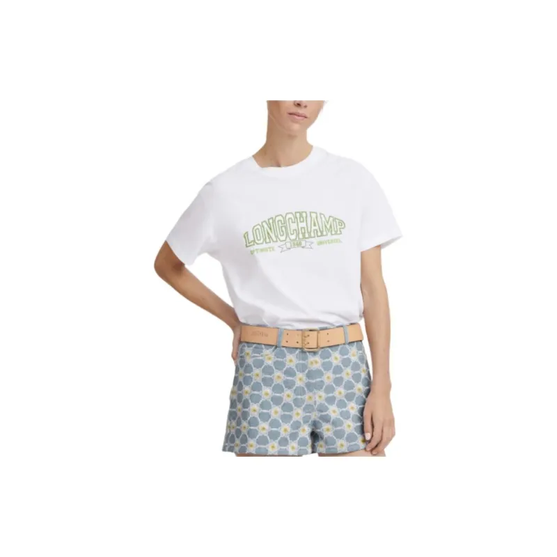 LONGCHAMP T Shirt Women's White-2