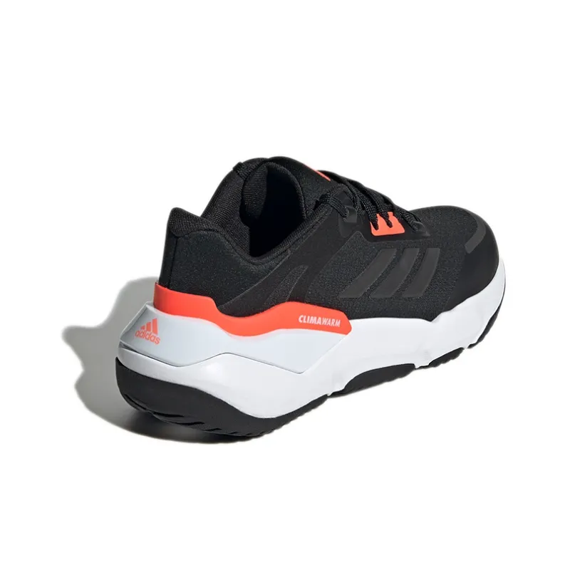 Adidas Climawarm Cruiser J Slip Resistant, Abrasion Resistant, Breathable Low Top Kids' Running Shoes Black Teenagers-3