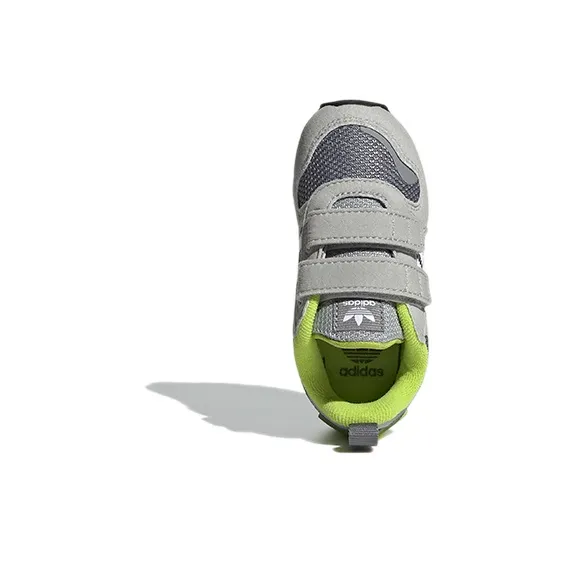Adidas Originals ZX 700 HD CF I Abrasion Resistant Low Top Toddler Shoes Gray Infant And Toddler-4