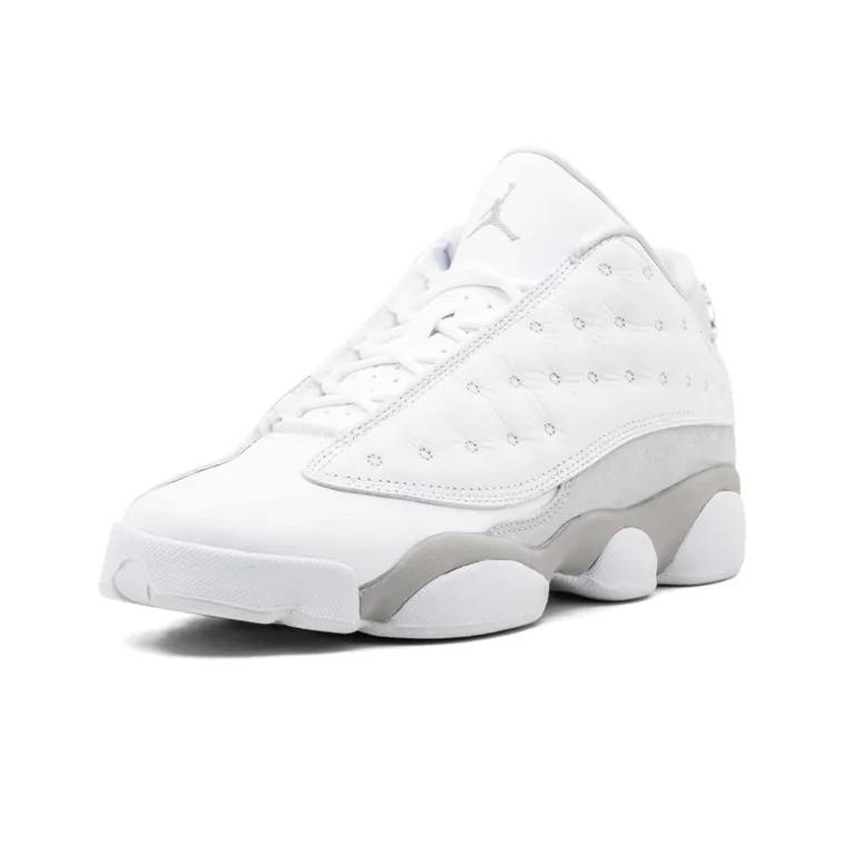 Jordan 13 Retro Low Pure Platinum GS-2