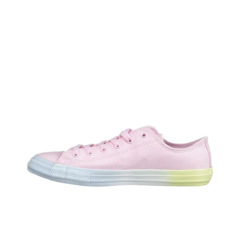 Converse Chuck Taylor All Star Anti Slip Wear Resistant Low Top Kids Canvas Shoes Pink Teenagers-0