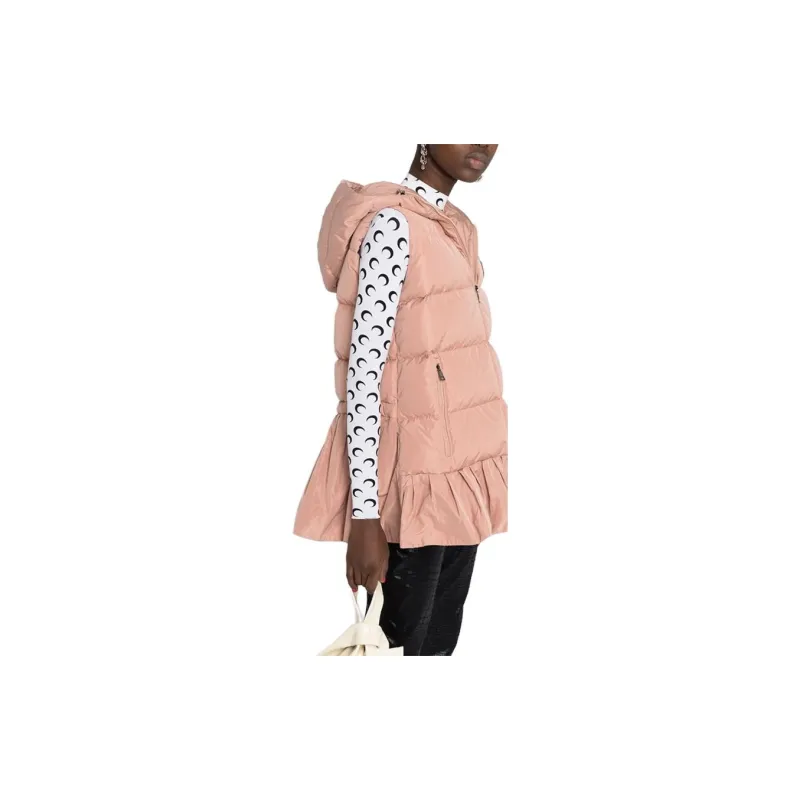Moncler Vests Women's Nude Pink-4