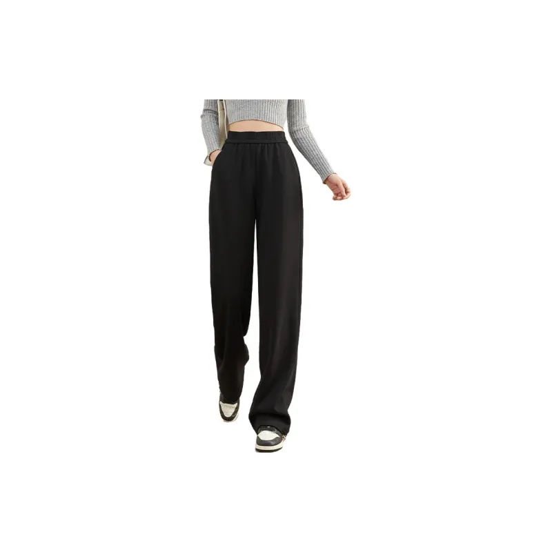 YALIDA Casual Pants Women's Black-2