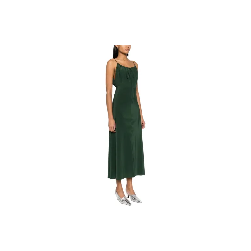TOTEME Slip Dresses Women's Green-3
