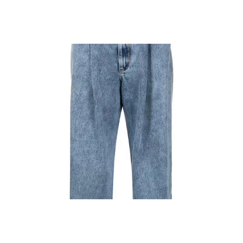 NATASHA ZINKO Pleated Waist Jeans-5