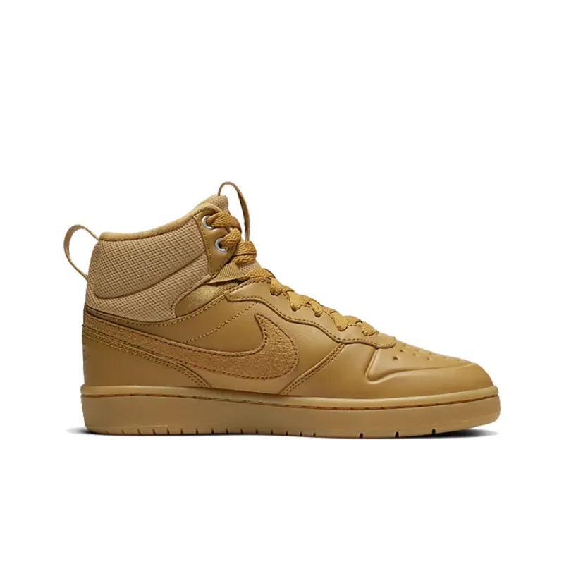 Nike Court Borough Mid 2 Boot Wheat GS-1