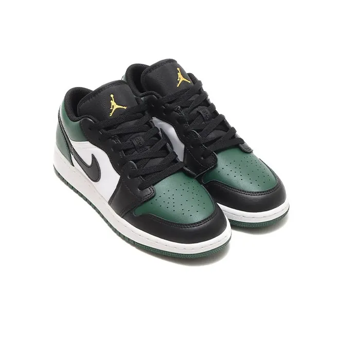 Jordan 1 Low GS Green Toe-2