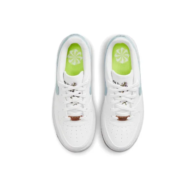 Nike Air Force 1 Low LV8 Indigo Canvas Cork White GS-4