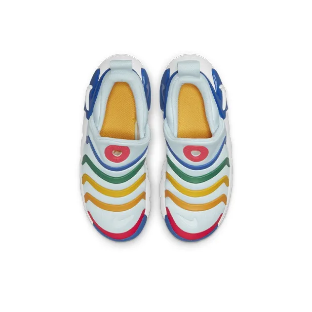 Nike Dynamo GO Low Top Sports Casual Shoes Blue Red Children Aged 3 7 Years Old-3