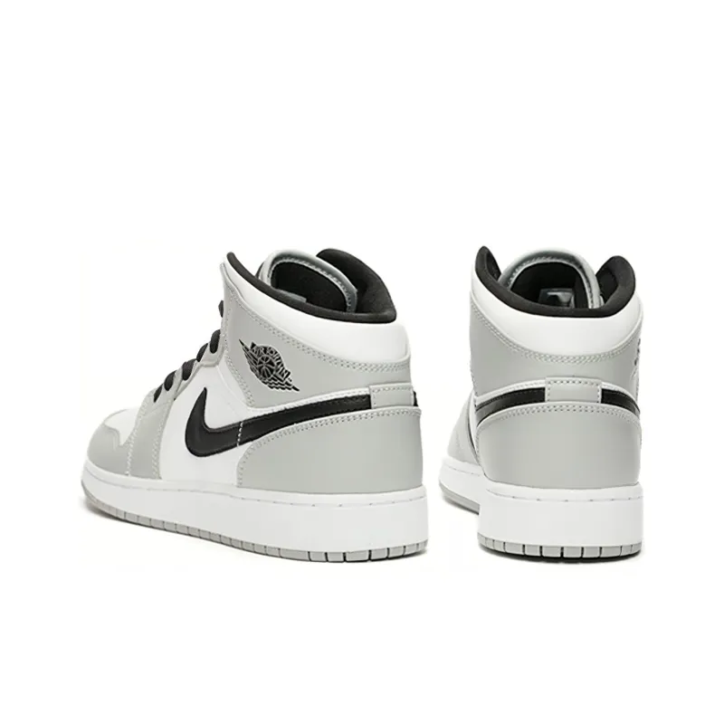 Jordan 1 Mid Light Smoke Grey GS-7