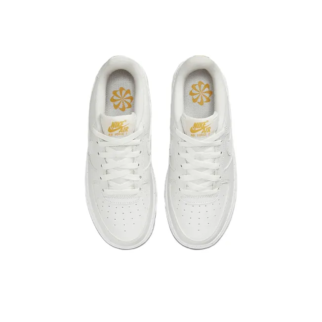 Nike Air Force 1 Impact Next Nature Low Top Skateboard Shoes Gray White Teenagers-3