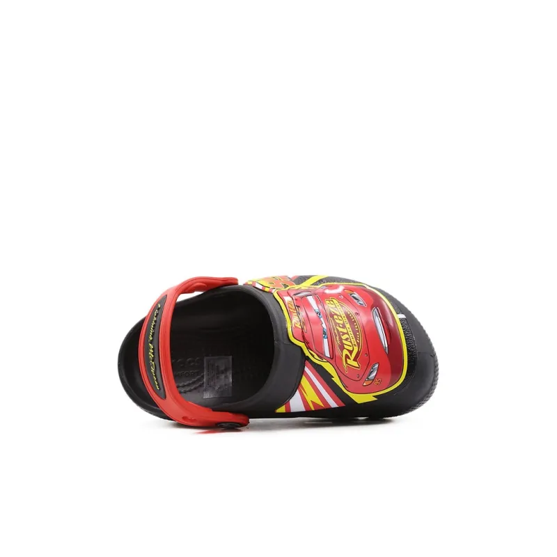 Crocs Fun Lab Small Clog Plaid, Fun Preppy Children's Sandals Black Red Kids'-2