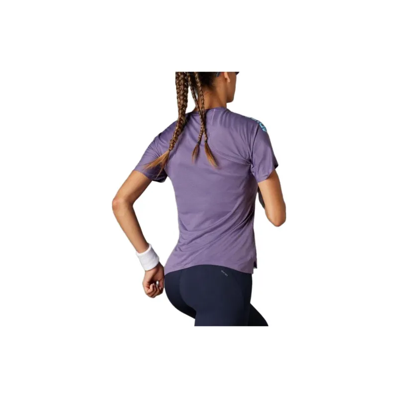 Adidas T-Shirts Women's Dark Purple-2