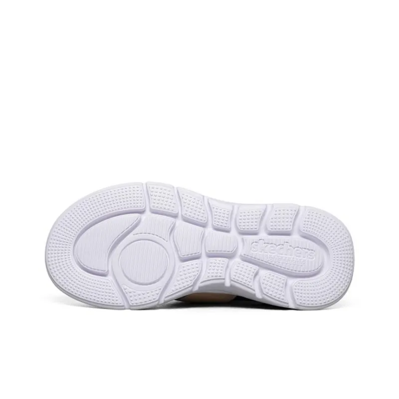 Skechers Comfy Flex 2.0 Anti Slip Wear Resistant Low Top Kids' Running Shoes Blue Teenagers-4