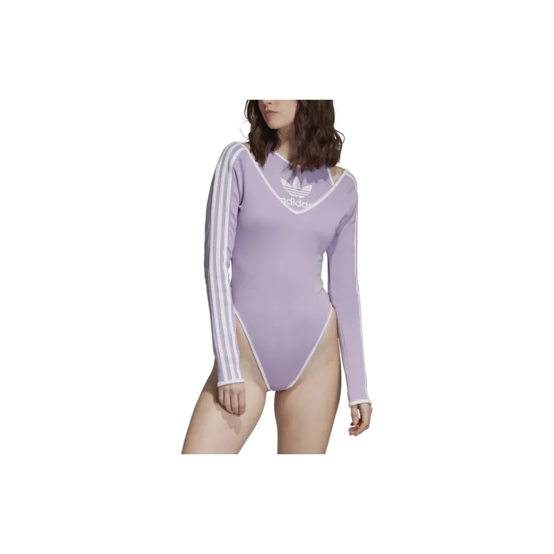 Adidas Originals One Piece Swimsuits Women's Purple-1