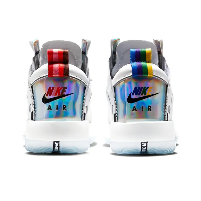 Jordan XXXIV White Metallic Silver GS-4
