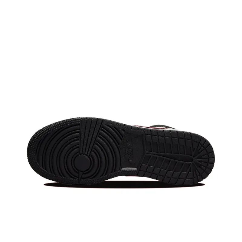 Jordan 1 Low 'Black Grey Pink' GS-5