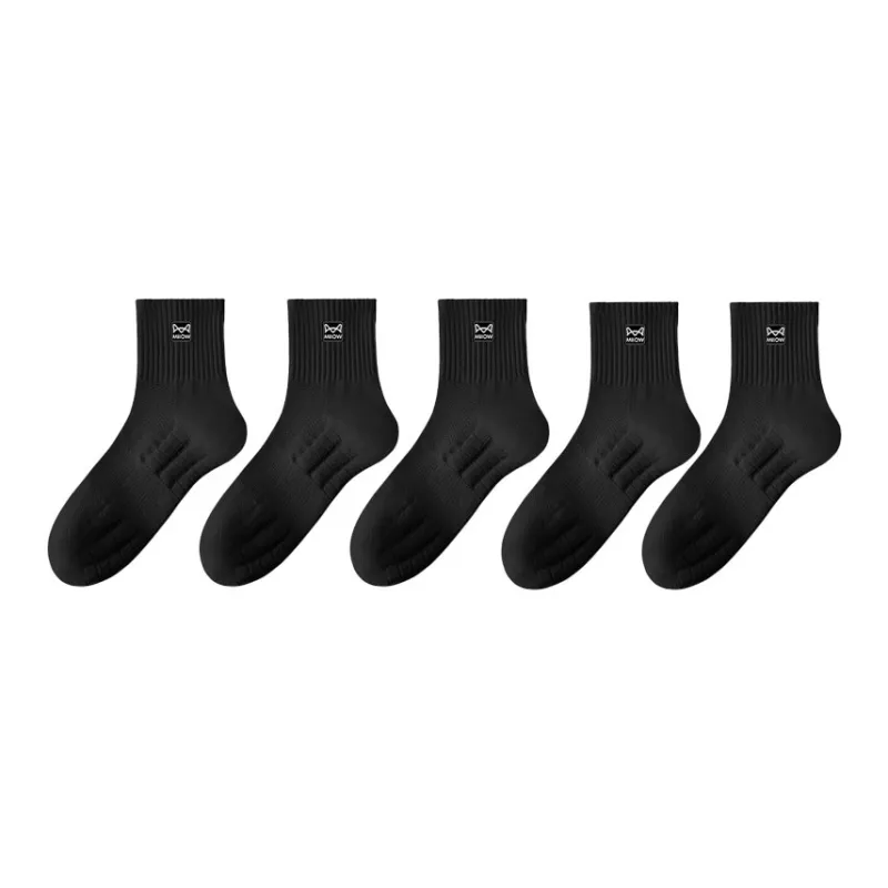 MIIOW Mid Calf Socks Men's Combo Set-5