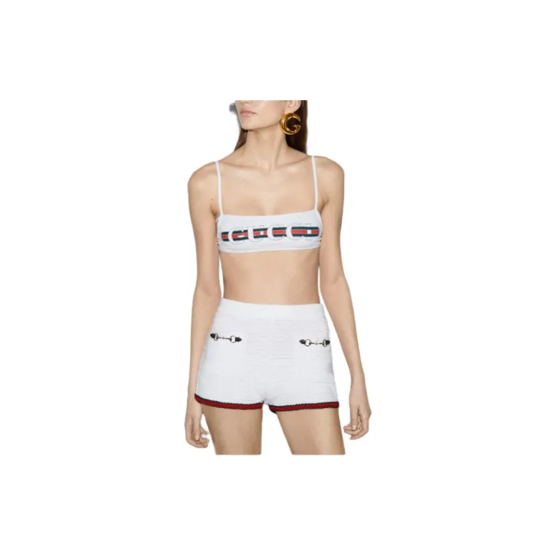 GUCCI print Stretch jersey Bikini-3