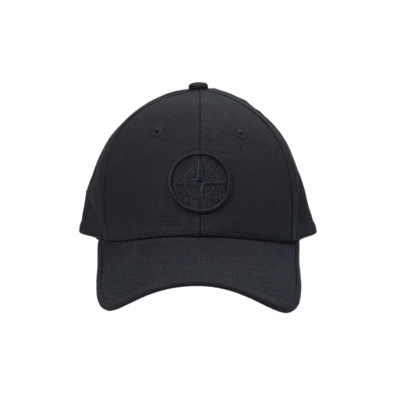 STONE ISLAND Compass Logo Embroidered Baseball Cap-3