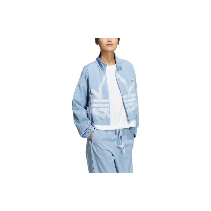 Adidas Originals Jackets Women's Sky Blue-3