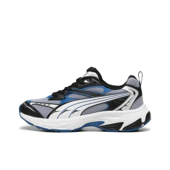 PUMA Morphic JR Anti Slip Wear Resistant Kids Lifestyle Shoes Blue Gray Black Teenagers