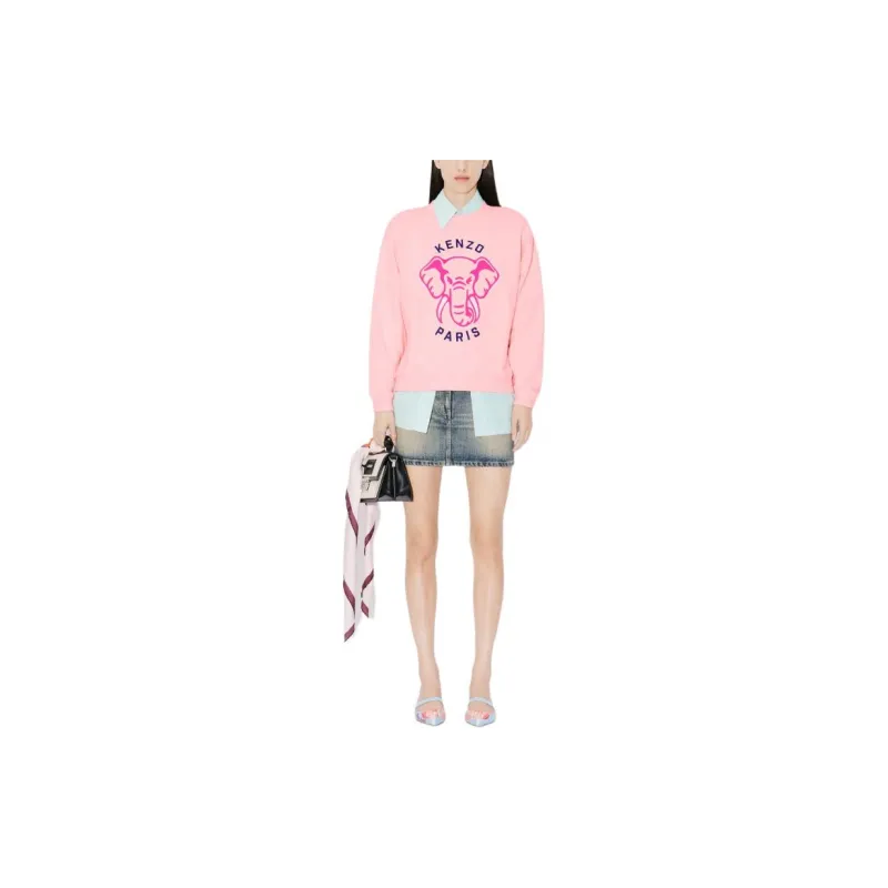 KENZO FW23 Sweatshirt Women's Pink-2
