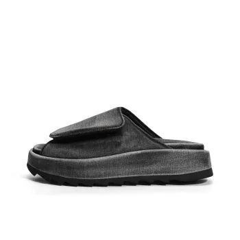 CROOKED CARD Abrasion Resistant Slip Resistant Slide Slippers Women's