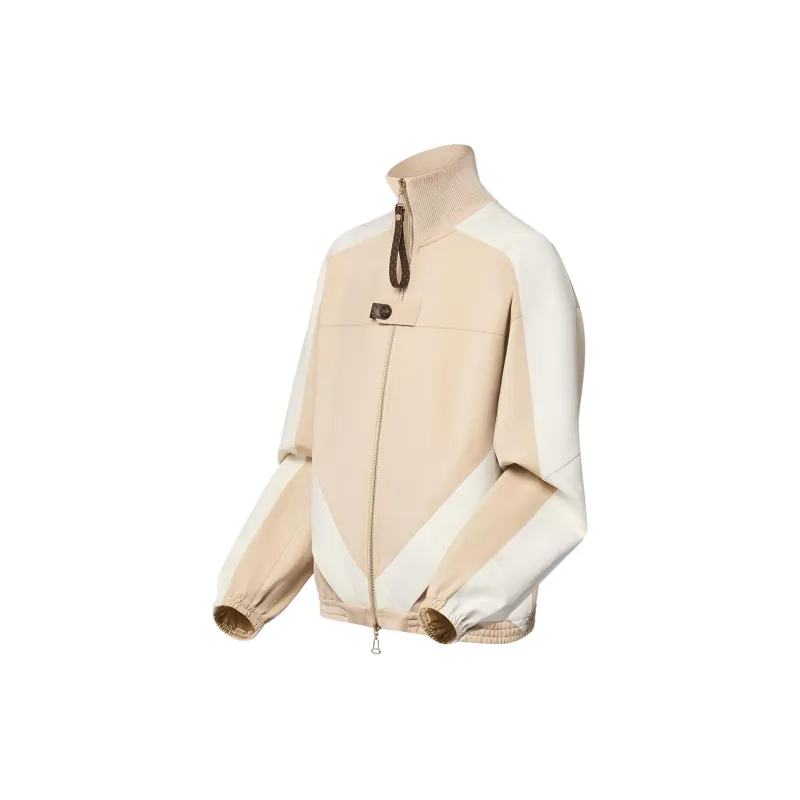 LOUIS VUITTON Color Blocked Zip Up Jacket-2