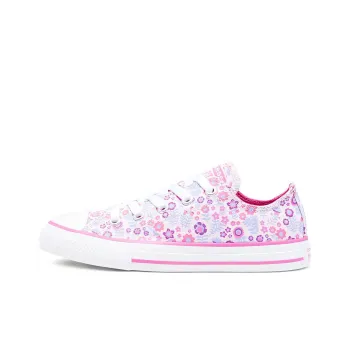 Converse Chuck Taylor All Star Low Top Anti Slip Wear Resistant Low Top Skateboard Shoes Blue Pink Teenagers